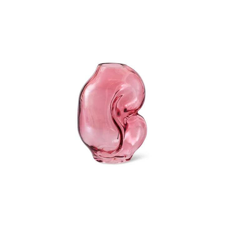 HKliving - Gleam Glas-Vase small, rose