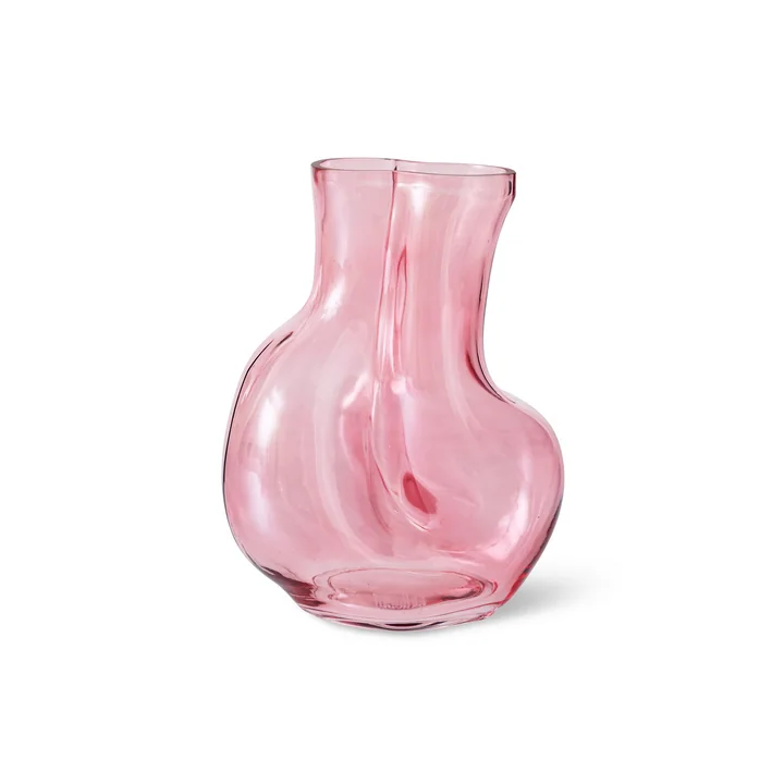 HKliving - Gleam Glas-Vase, rose