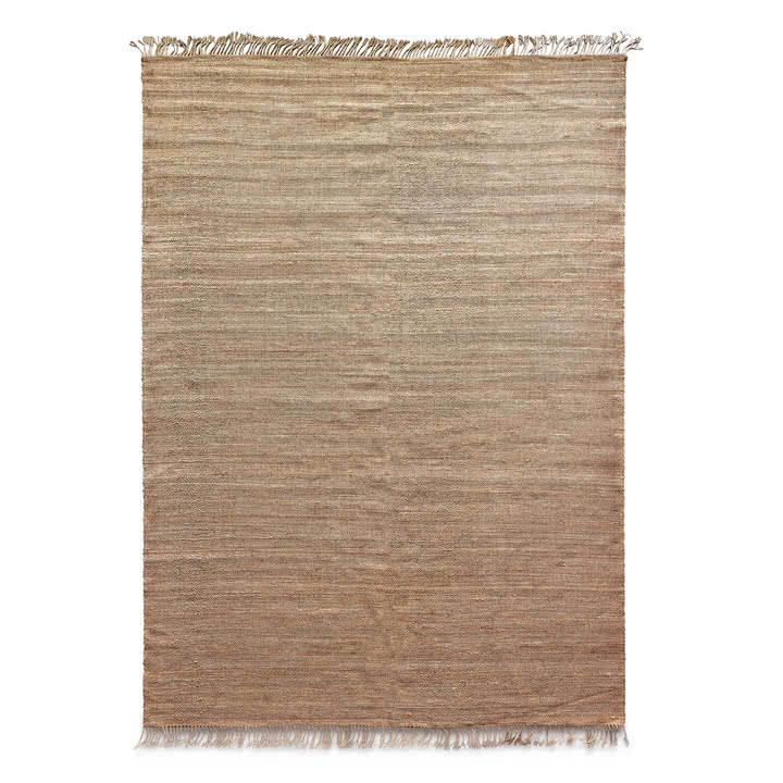 HKliving - Outlander Hanf Teppich, 250 x 350 cm natur