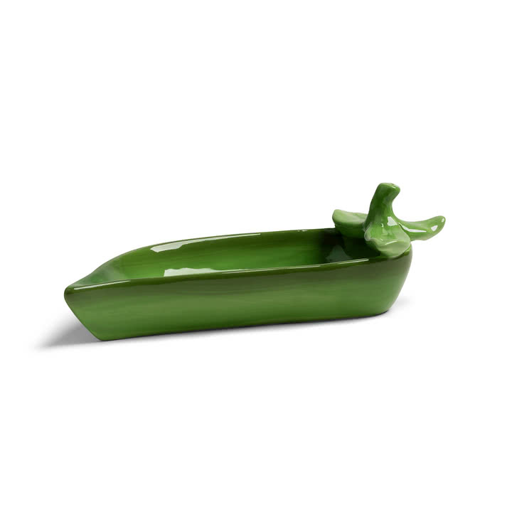 &klevering - Salz- und Pfefferstreuer, Pea, grün