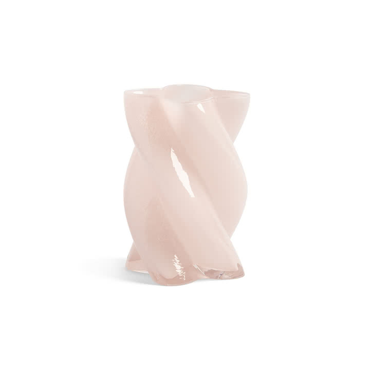 &klevering - Marshmallow Opaque Vase 19,5 x Ø 13,5 cm, pink