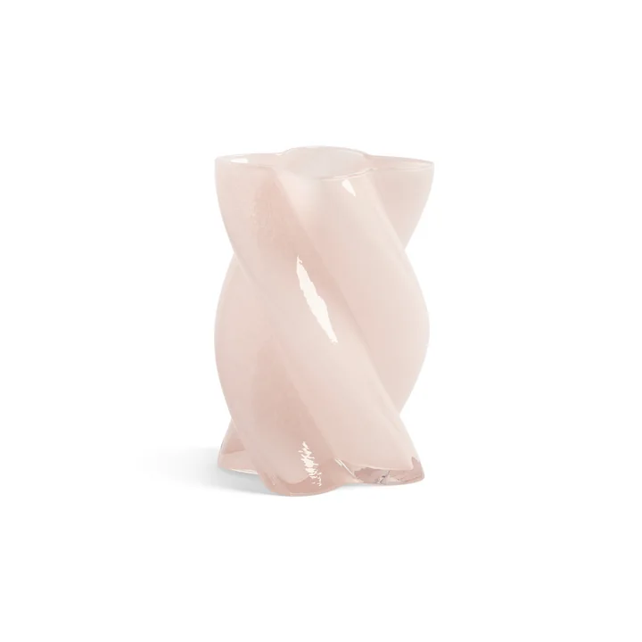 &klevering - Marshmallow Opaque Vase 19,5 x Ø 13,5 cm, pink
