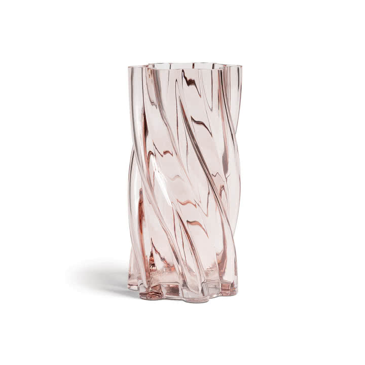 &klevering - Marshmallow Vase 25 x Ø 12 cm, pink