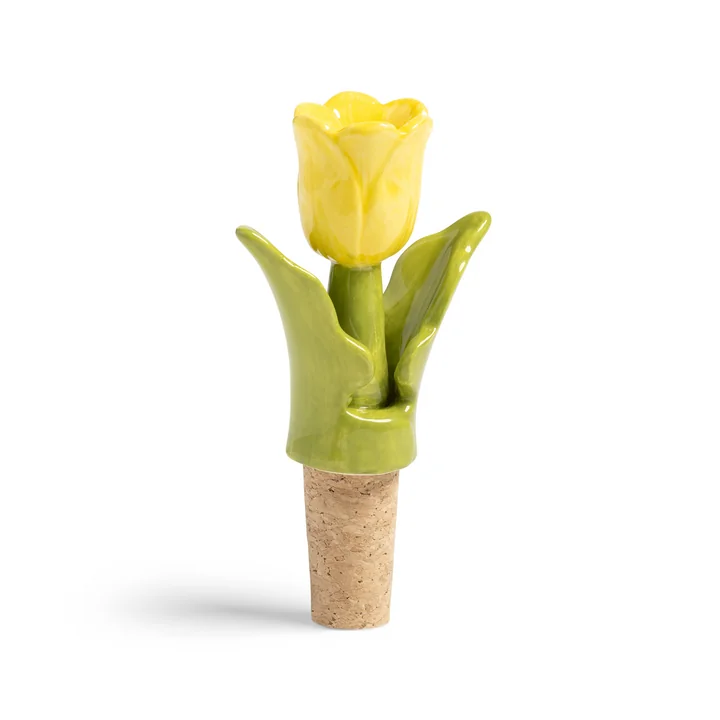 &klevering - Tulip Flaschenverschluss, gelb