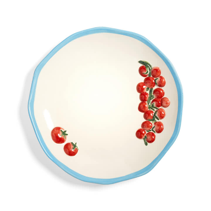 &klevering - Pomodoro Teller Ø 31 cm, blau