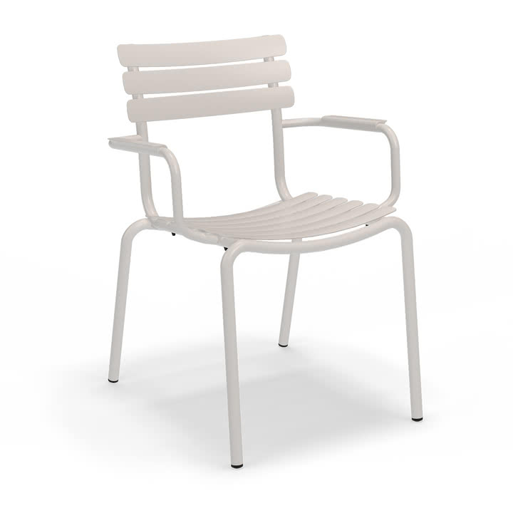 HOUE - Alua Outdoor Dining Armlehnstuhl, muted white