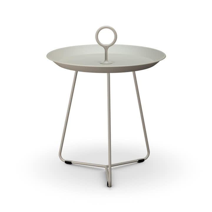 HOUE - Eyelet Beistelltisch, Ø 45 cm, beige