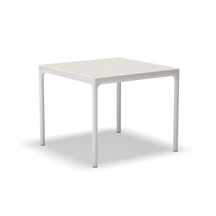 HOUE - Four Outdoor Tisch, 90 x 90 cm, muted white