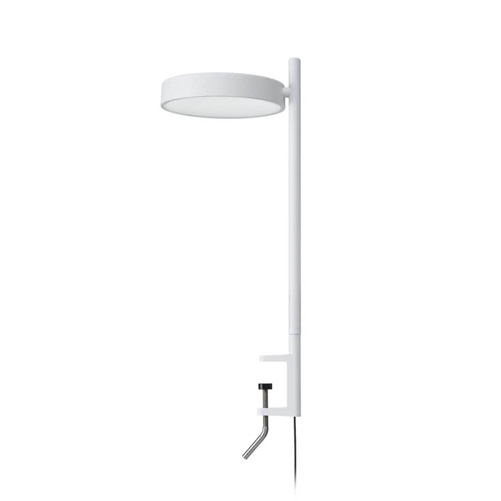 Wästberg - w242 Pastille alu LED Klemmleuchte c2, verkehrsweiß RAL 9016
