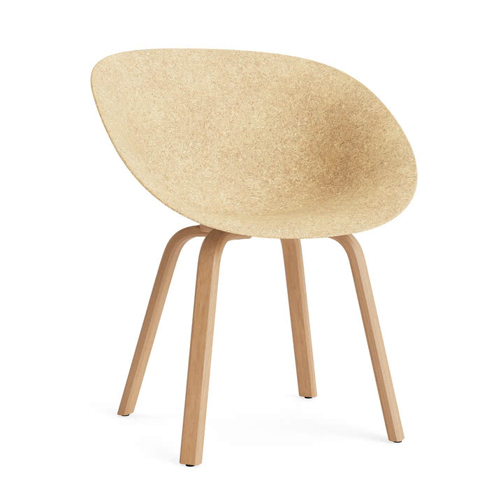 Normann Copenhagen - Mat Armlehnstuhl, hemp