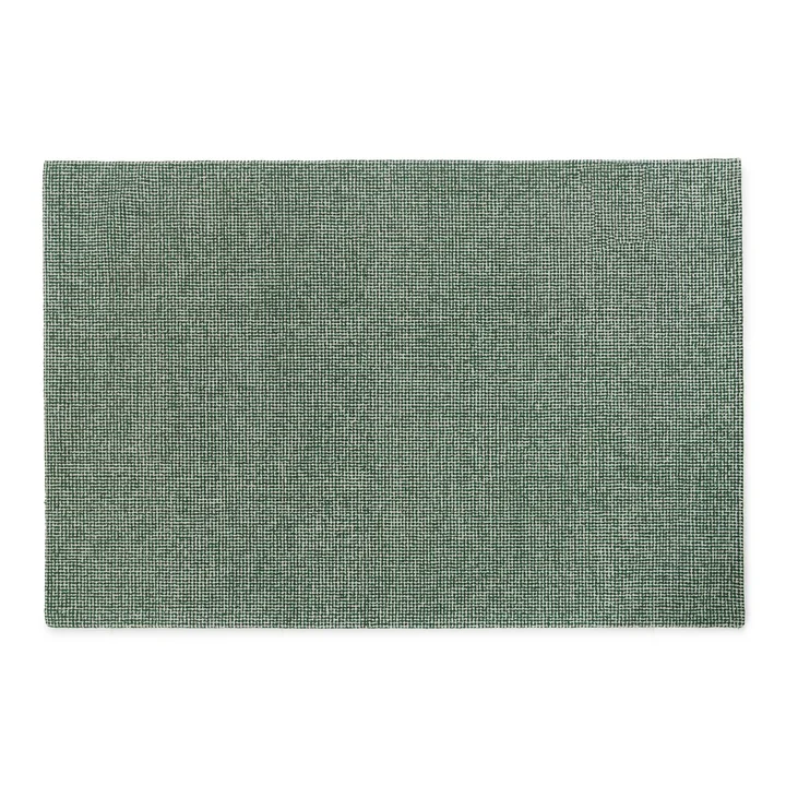 Normann Copenhagen - Flick Teppich 200 x 300 cm, off white / dunkelgrün