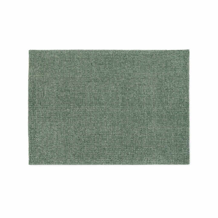 Normann Copenhagen - Flick Teppich 170 x 240 cm, off white / dunkelgrün
