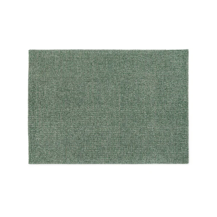 Normann Copenhagen - Flick Teppich 170 x 240 cm, off white / dunkelgrün