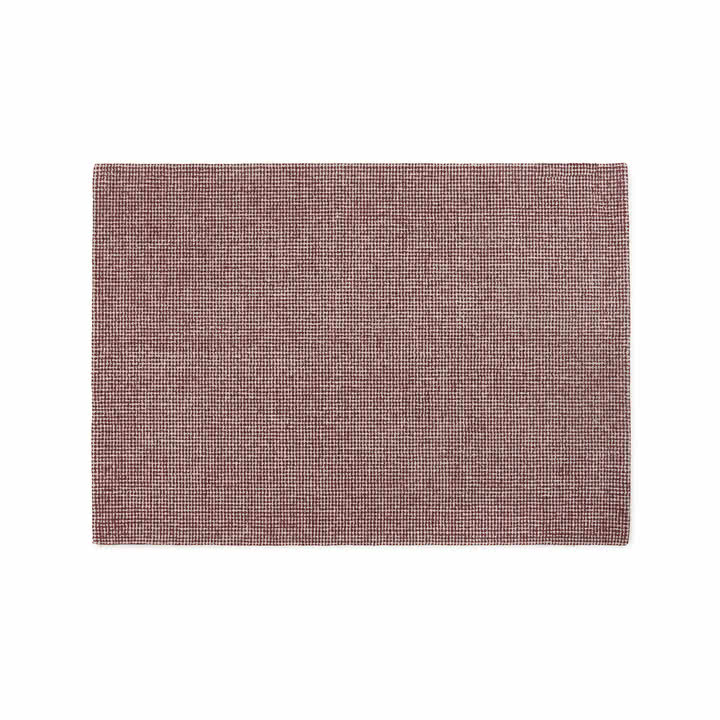 Normann Copenhagen - Flick Teppich 170 x 240 cm, off white / burgund