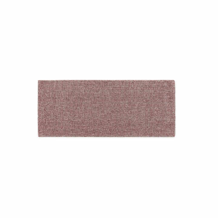 Normann Copenhagen - Flick Teppich 80 x 200 cm, off white / burgund