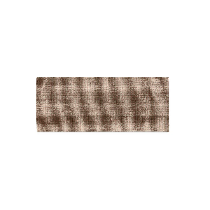 Normann Copenhagen - Flick Teppich 80 x 200 cm, off white / braun