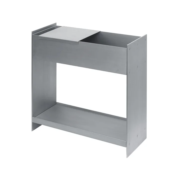 Ferm Living - Lager Plant Box mit Tablett, Aluminium