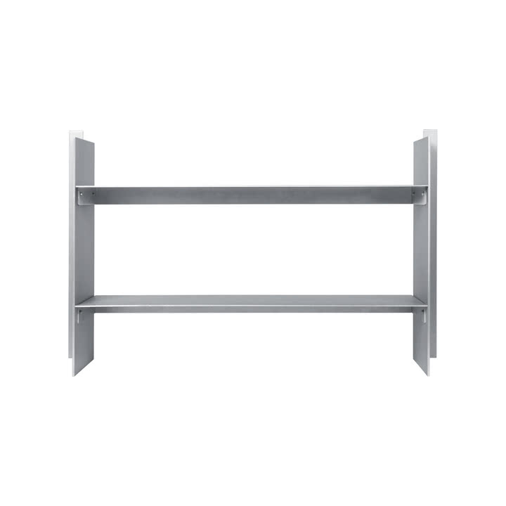 Ferm Living - Lager Standregal niedrig, Aluminium