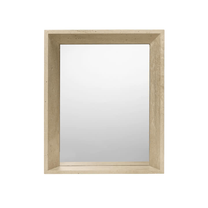 Ferm Living - Lancet Spiegel, 53 x 63,5 cm, sand