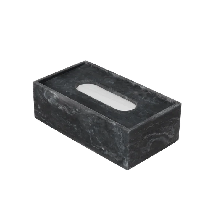 Ferm Living - Mist Kosmetiktücherbox, charcoal