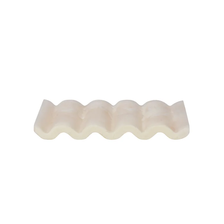 Ferm Living - Mist Seifenschale, 9 x 14 cm, pearl
