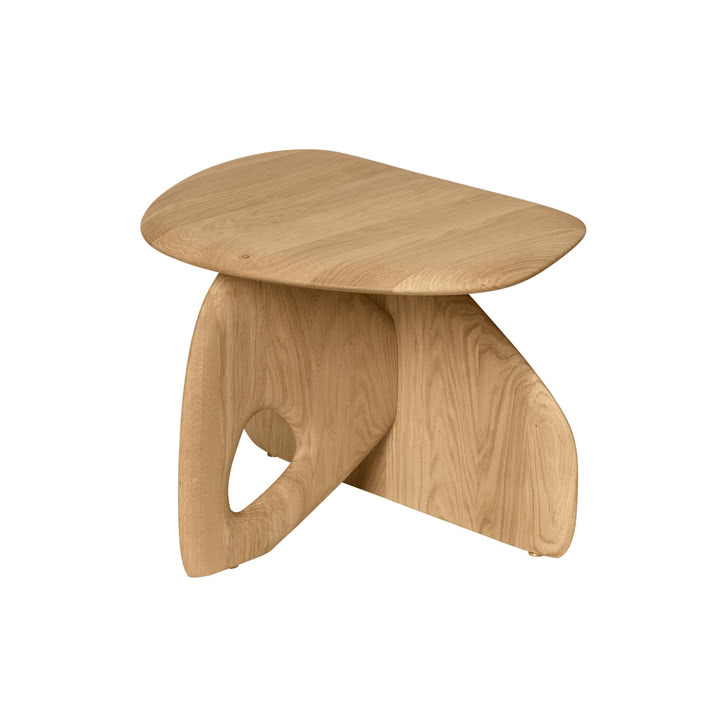 Ferm Living - Oar Coffee Table 50, Eiche natur, 58,5 x 40,2 cm