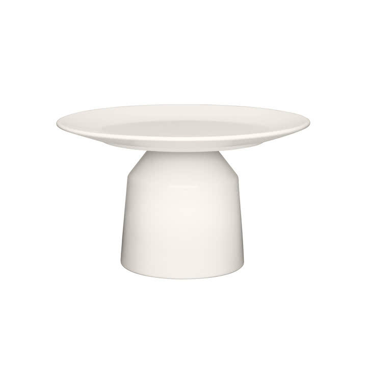 Iittala - Solare Serviertablett, Ø 24 x 14 cm, weiß
