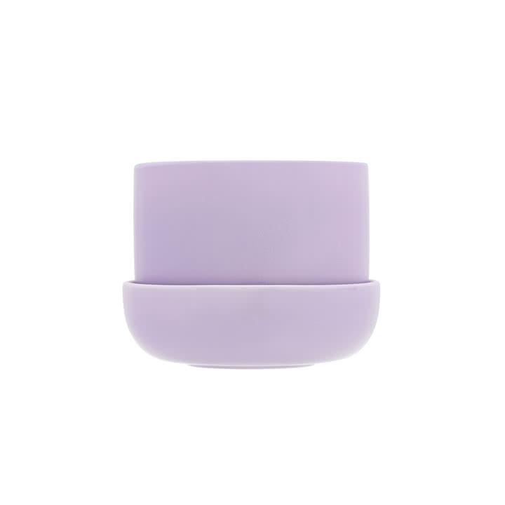 Iittala - Nappula Blumentopf mit Untersetzer, 170 x 130 mm, helllila