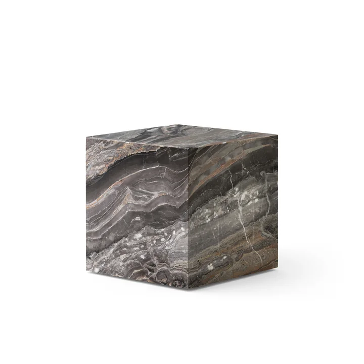 Audo - Plinth Cubic Beistelltisch, Galaxy grau