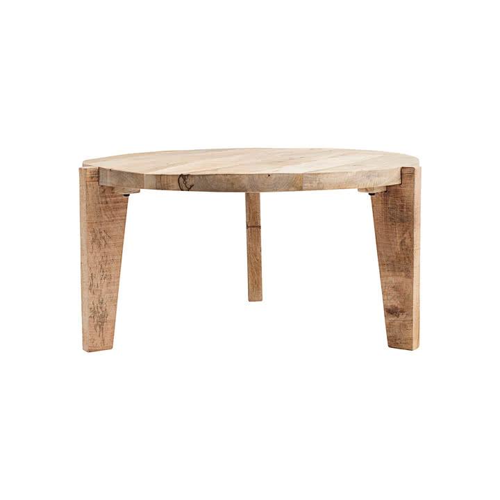 House Doctor - Bali Couchtisch, Ø 80 x H 40 cm, Mango natur