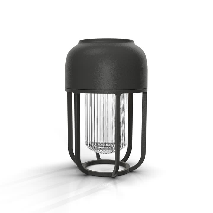 HOUE - Light No1 LED Solar-Akkuleuchte, schwarz