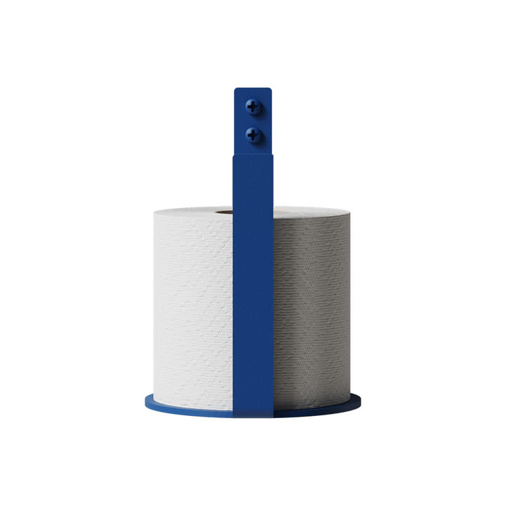 Nichba Design - Extra Toilettenpapierhalter, blau