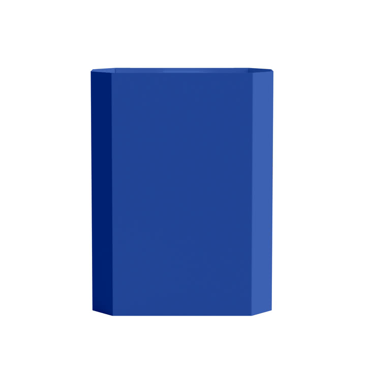 Nichba Design - Papiereimer für die Wand, 48 L, blau
