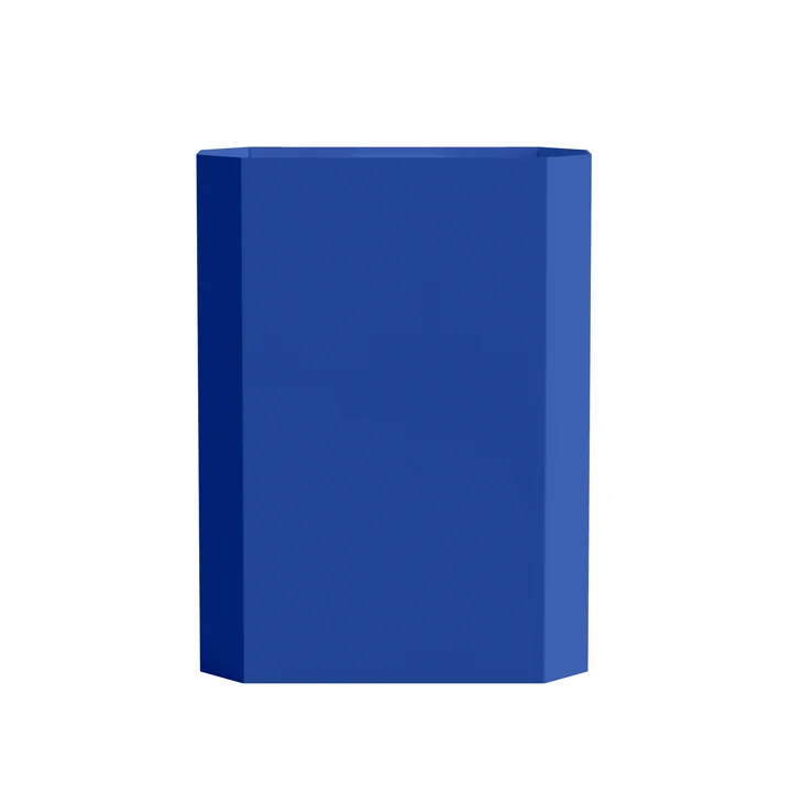 Nichba Design - Papiereimer für die Wand, 48 L, blau