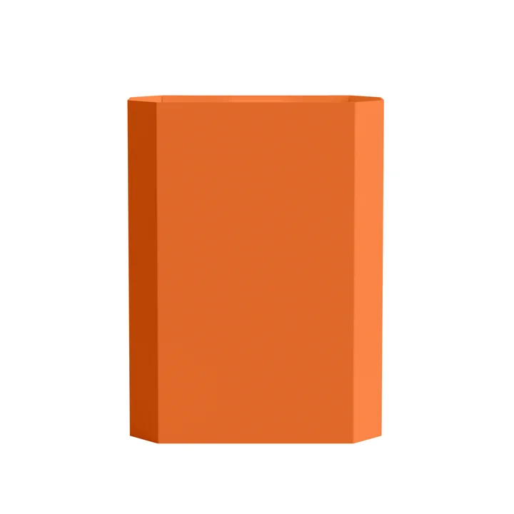Nichba Design - Papiereimer für die Wand, 48 L, orange