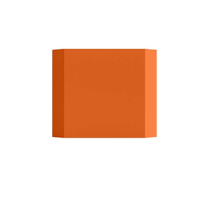Nichba Design - Papierspender für die Wand, orange