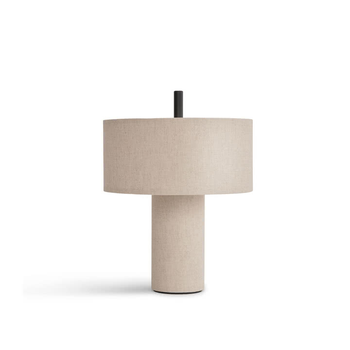 New Works - Margin Portable LED Tischleuchte mit Akku, beige