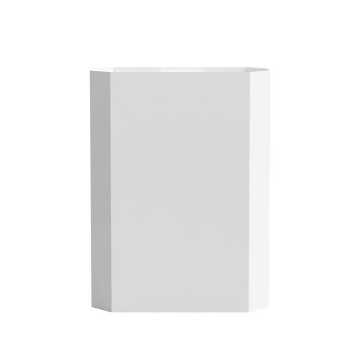 Nichba Design - Papiereimer für die Wand, 48 L, weiß