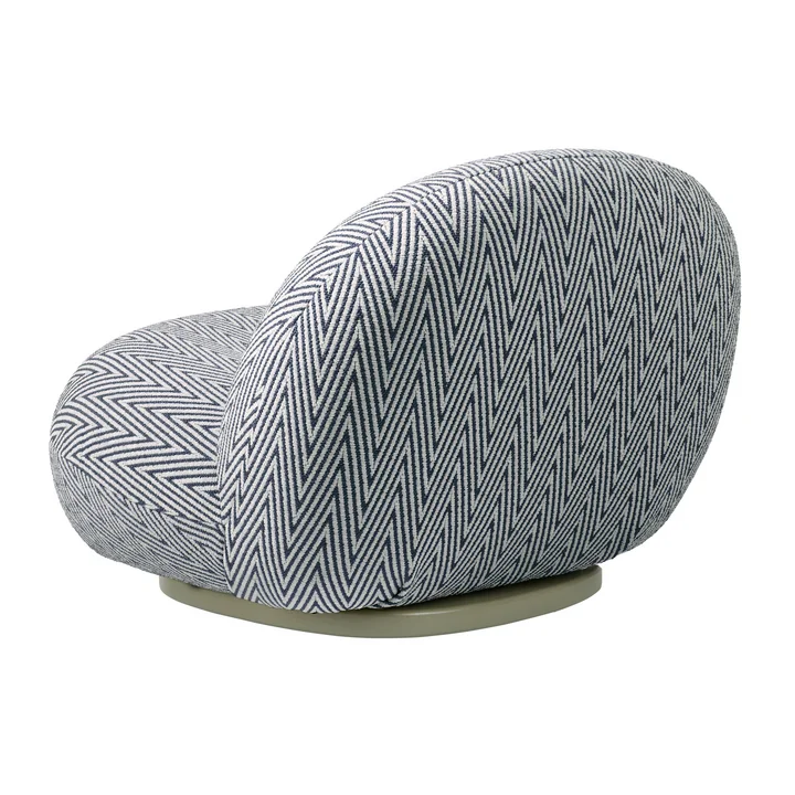 Pacha Outdoor Lounge Chair, Swivel, Chevron Dedar (035, Standard) von Gubi
