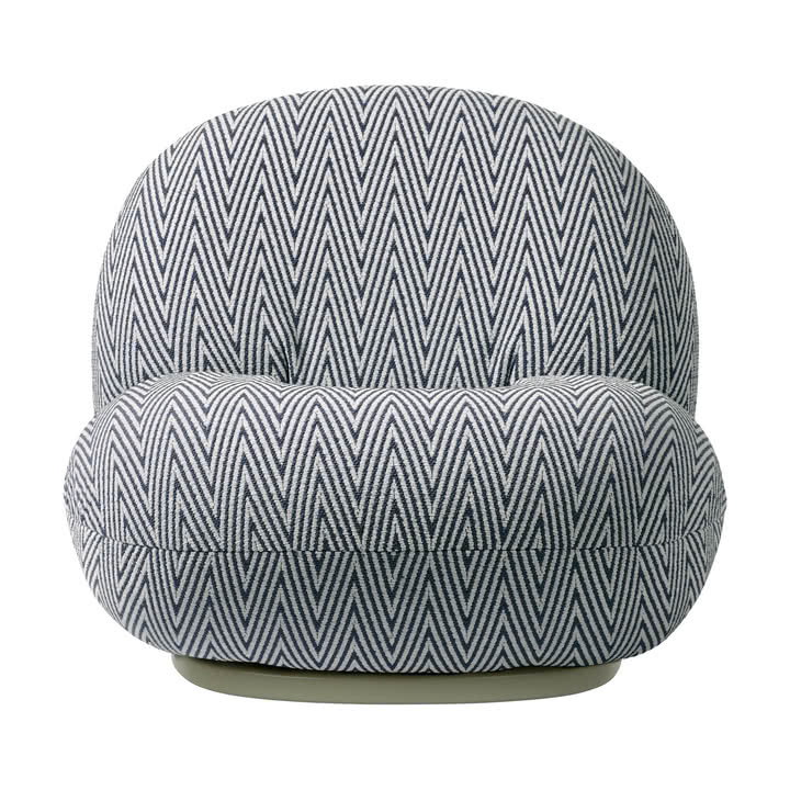 Pacha Outdoor Lounge Chair, Swivel, Chevron Dedar (035, Standard) von Gubi