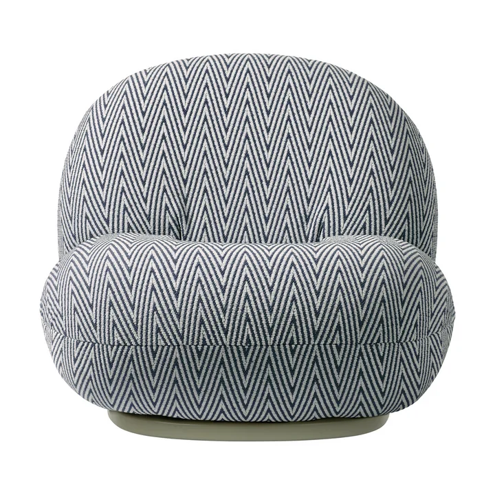 Pacha Outdoor Lounge Chair, Swivel, Chevron Dedar (035, Standard) von Gubi
