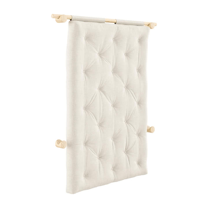Karup Design - Hooked 135 Sofabett inkl. Bravo Matratze 135 x 200 cm, linen