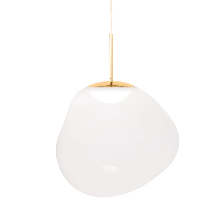 Tom Dixon - Melt LED-Pendelleuchte, opal / gold