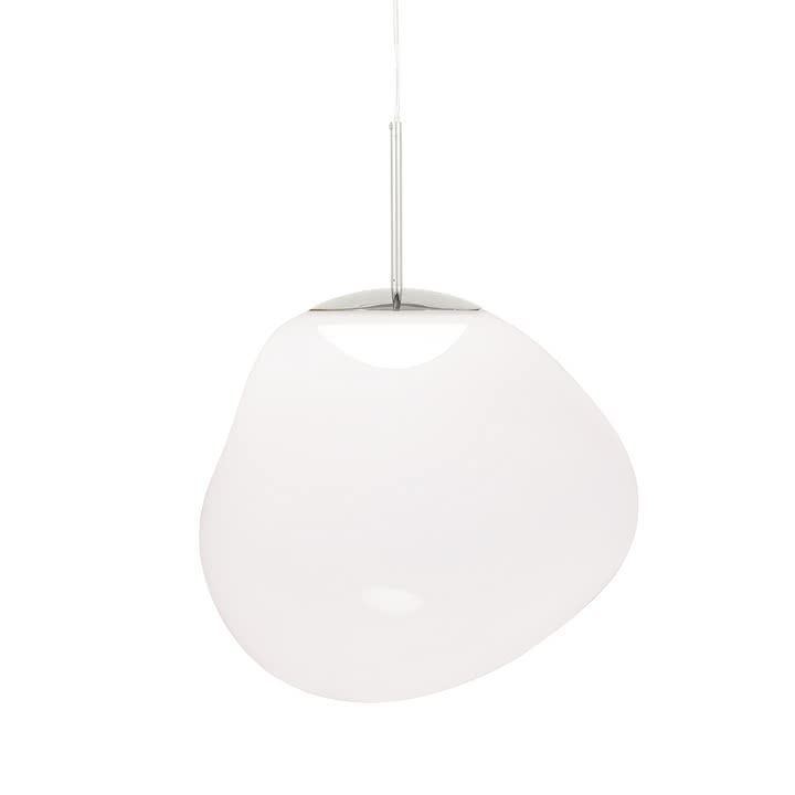 Tom Dixon - Melt LED-Pendelleuchte, opal / silber