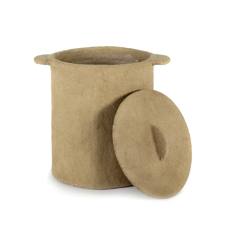 Serax - Earth Pot mit Deckel M, braun