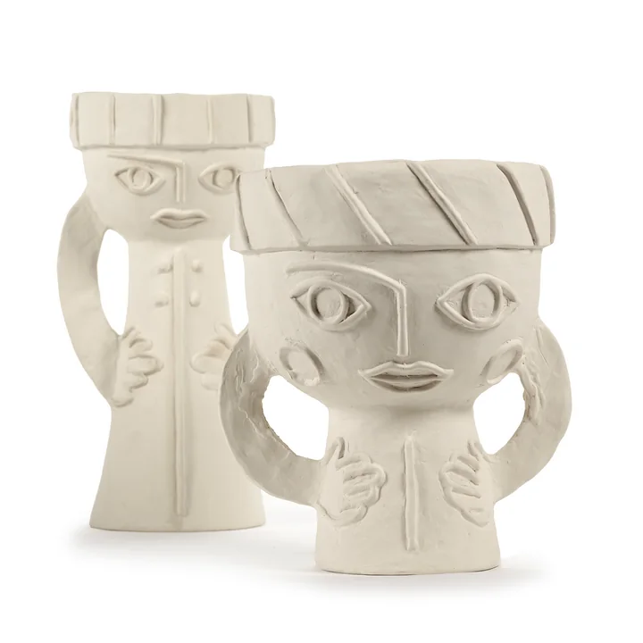 Serax - Les Femmes 01 und 02 Vase L, beige