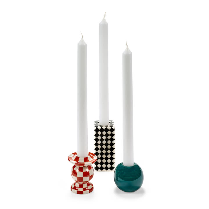 Serax - Les Objets Mouleversants Kerzenhalter, mix (3er Set)