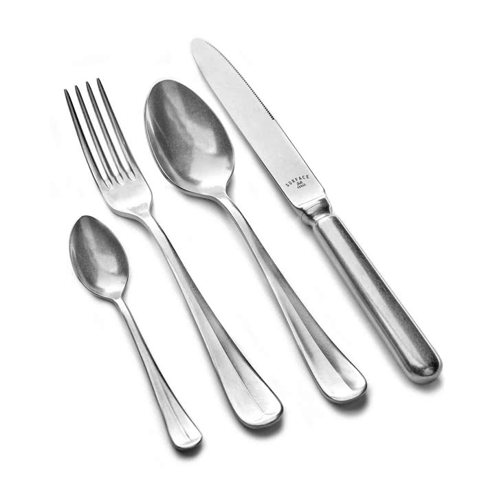 Serax - Surface Besteckset 24-teilig, edelstahl