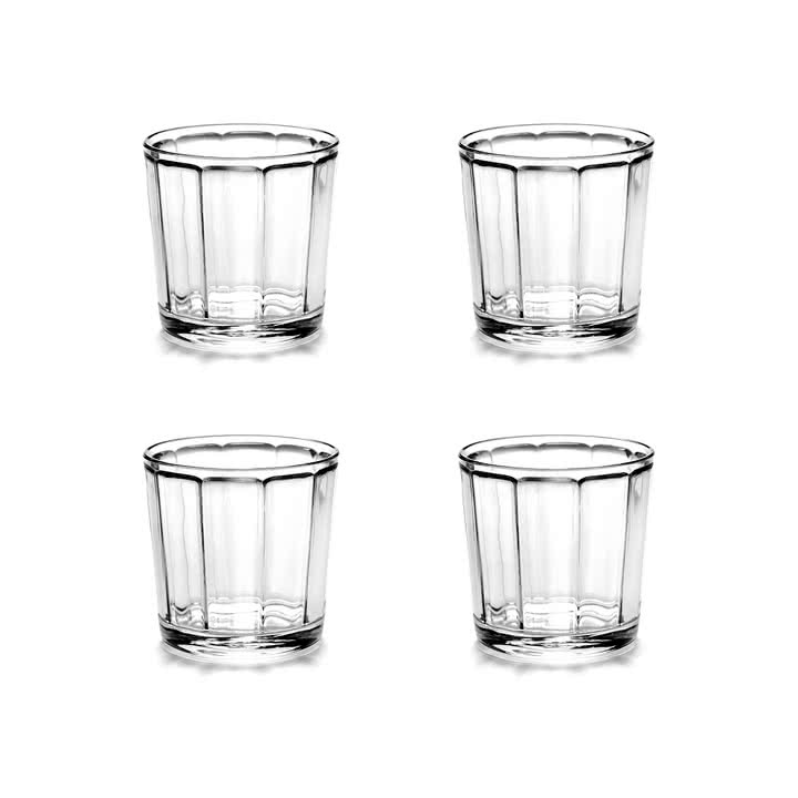 Serax - Surface Wasserglas L, transparent (4er Set)