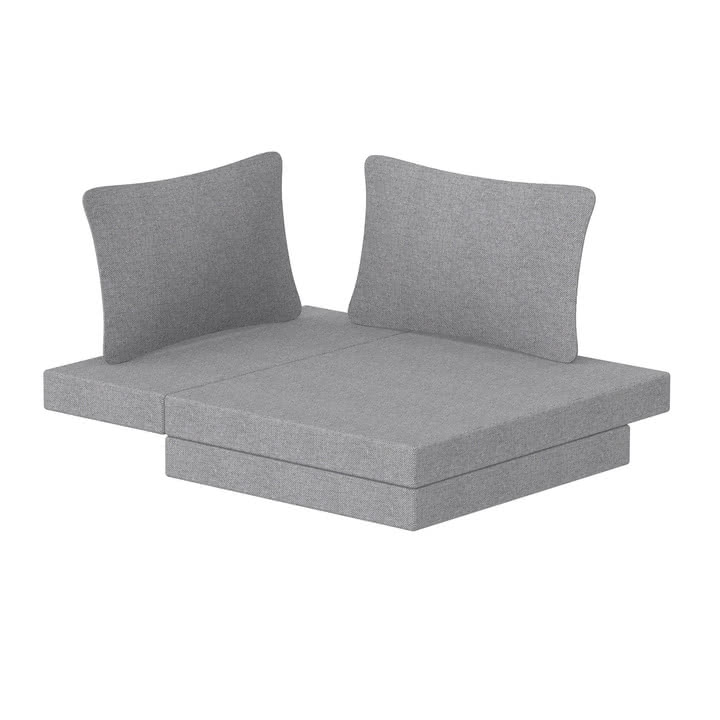 Flexa - Sleep Schaummatratze für White Casa Hochbett, grau